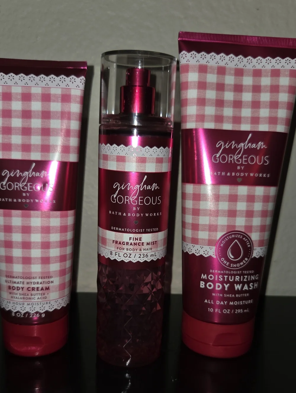 Bath & Body Works Gingham Gorgeous Body Care Set NWT
